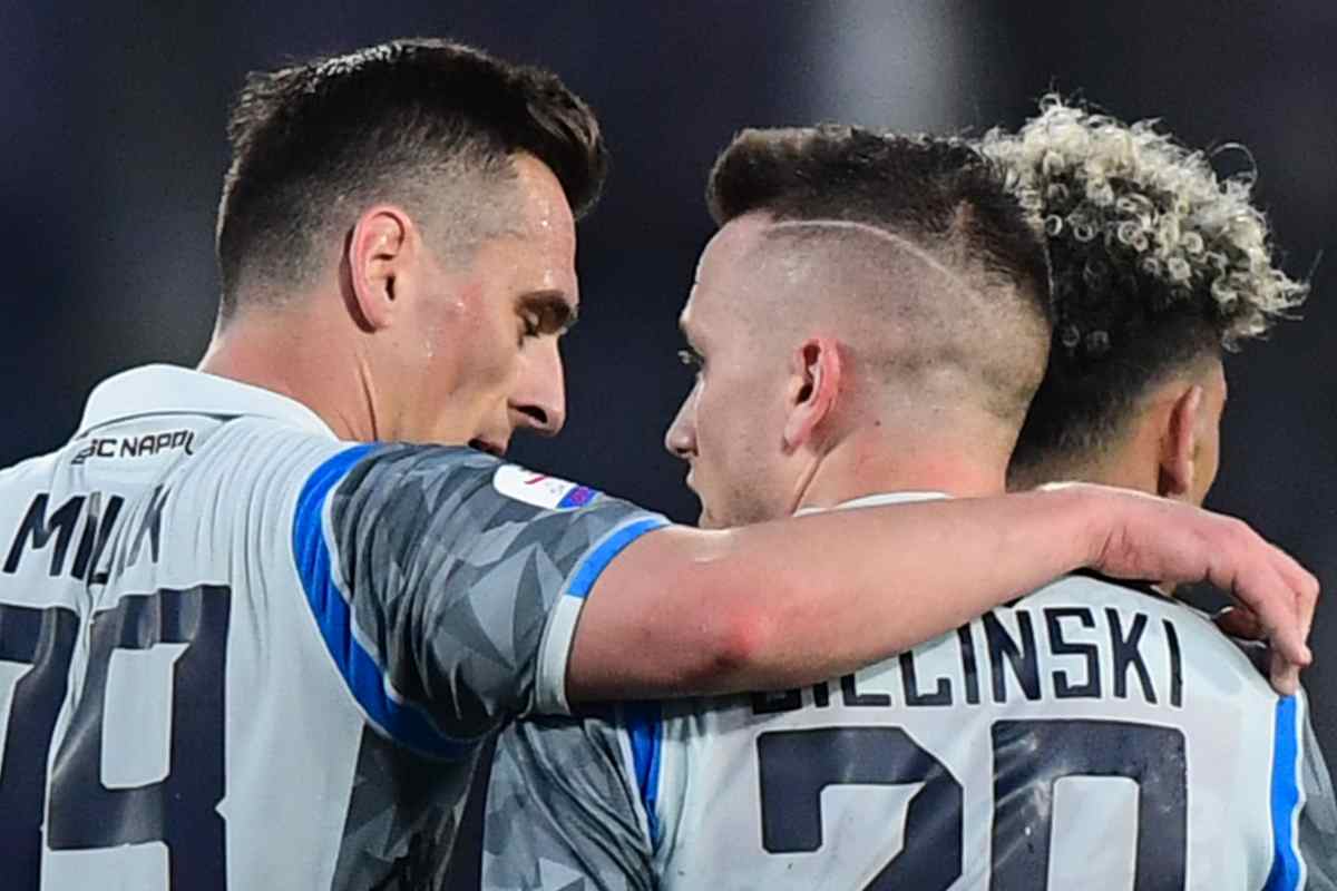 Empoli-Napoli Zielinski