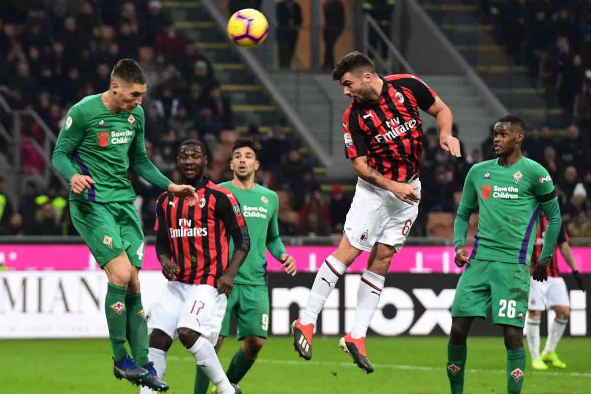 fiorentina milan dove vederla