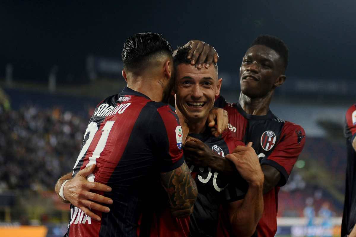 Bologna Napoli gol Dzemaili