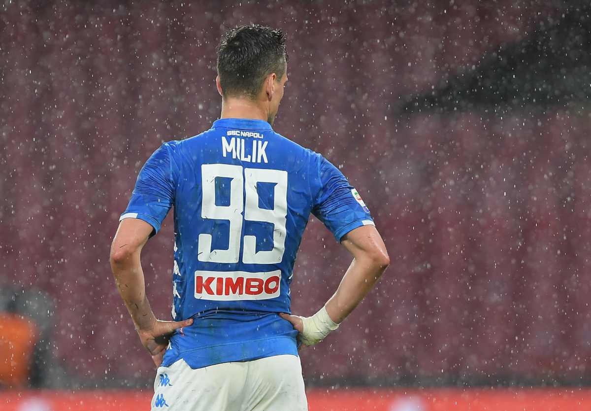 Milik calciomercato Napoli attacco