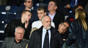 Calciomercato, De Laurentiis: “Servono attaccante e terzino sinistro, ma…”