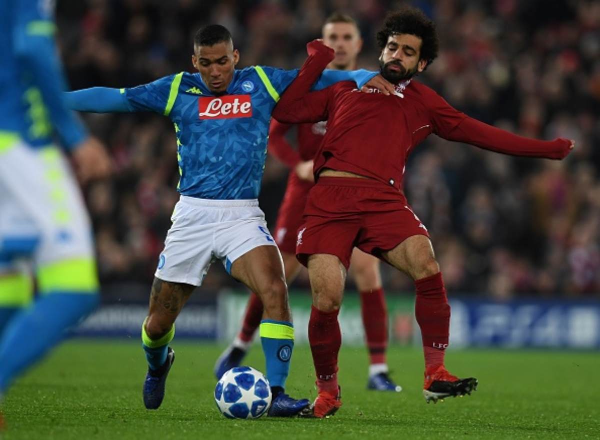 Napoli amichevole Liverpool