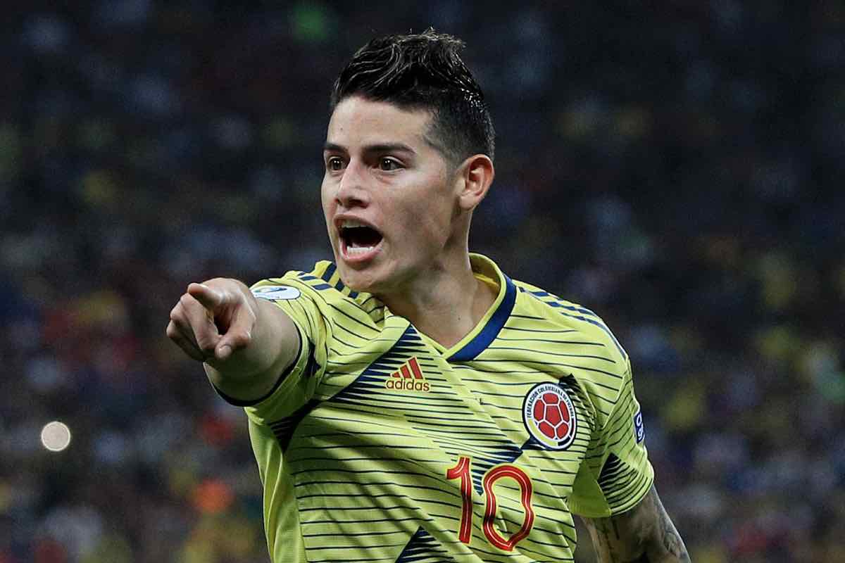 James Rodriguez calciatore mercato Napoli