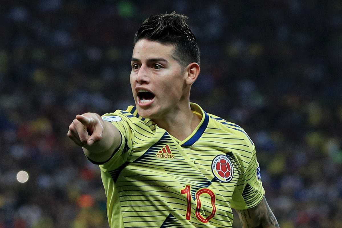 James Rodriguez al Napoli