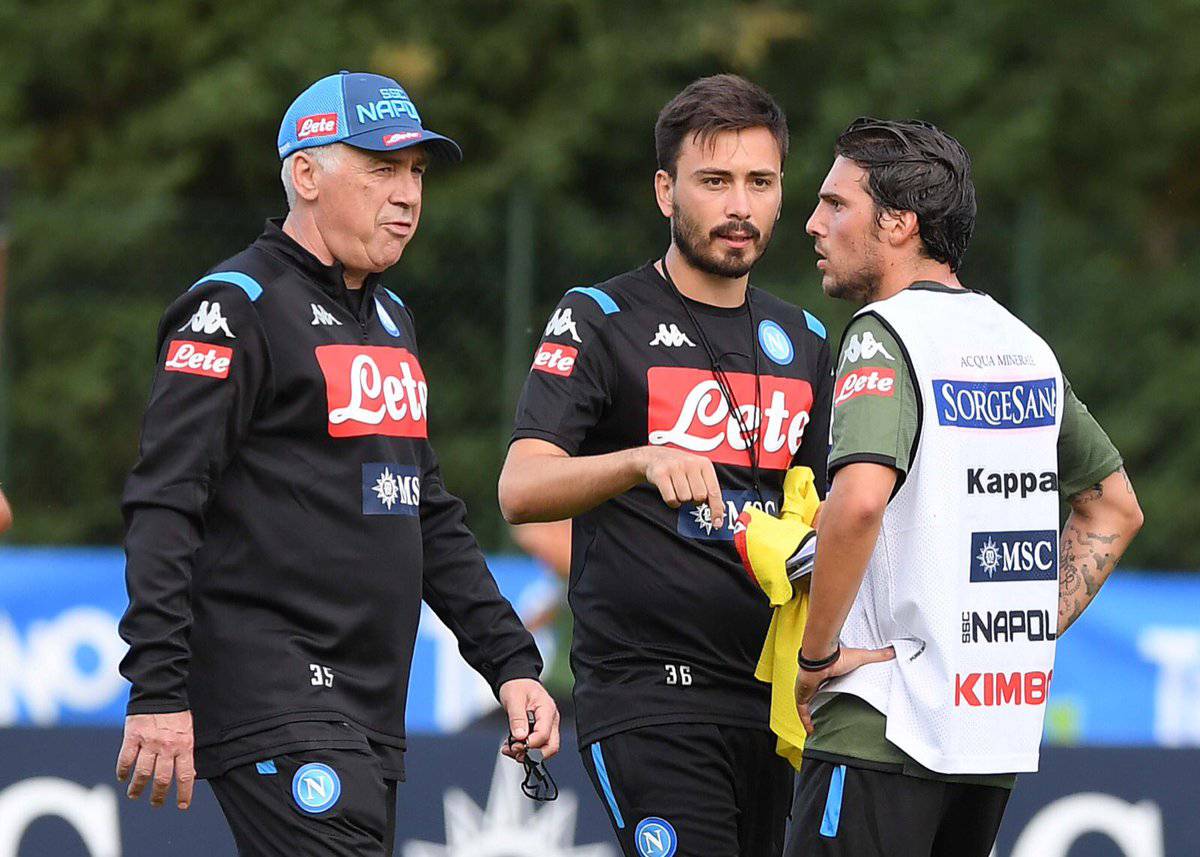 dimaro 2019 ancelotti napoli