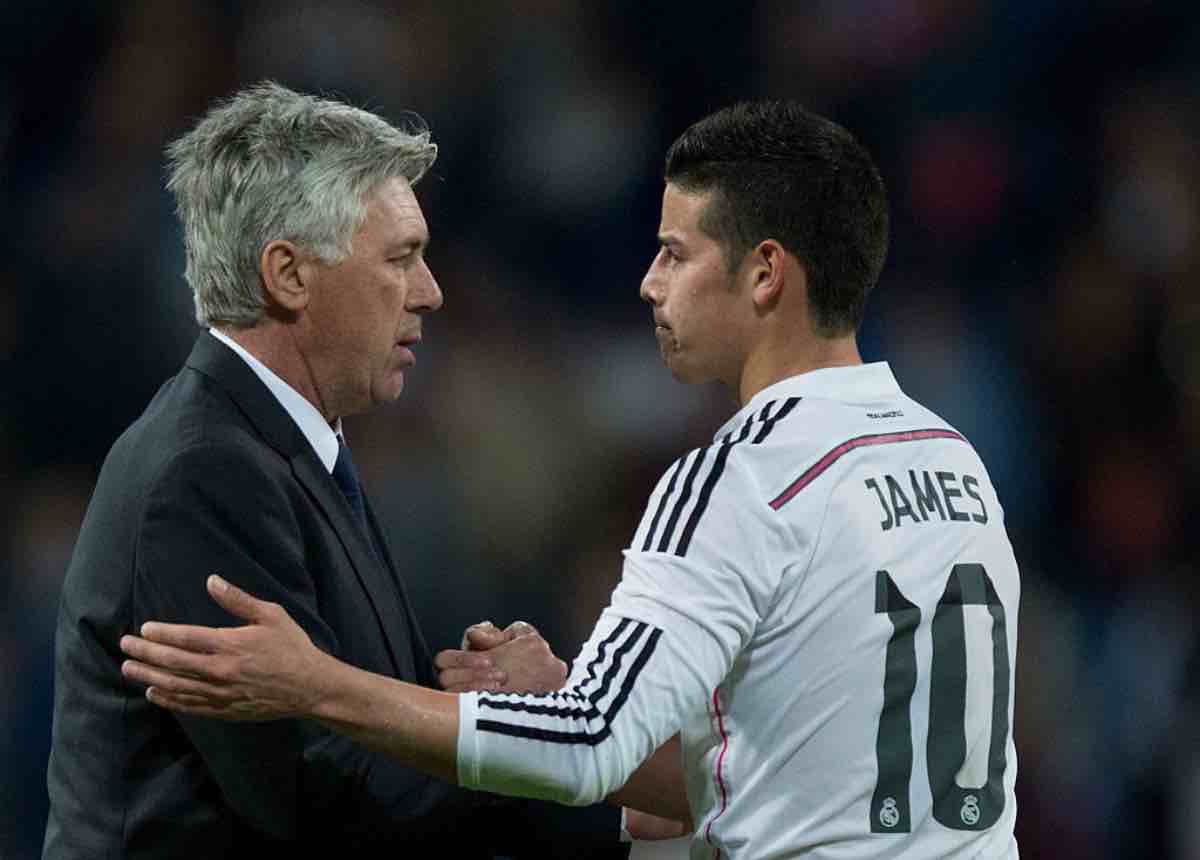 James Rodriguez, Ancelotti ci spera ancora? La frase in conferenza