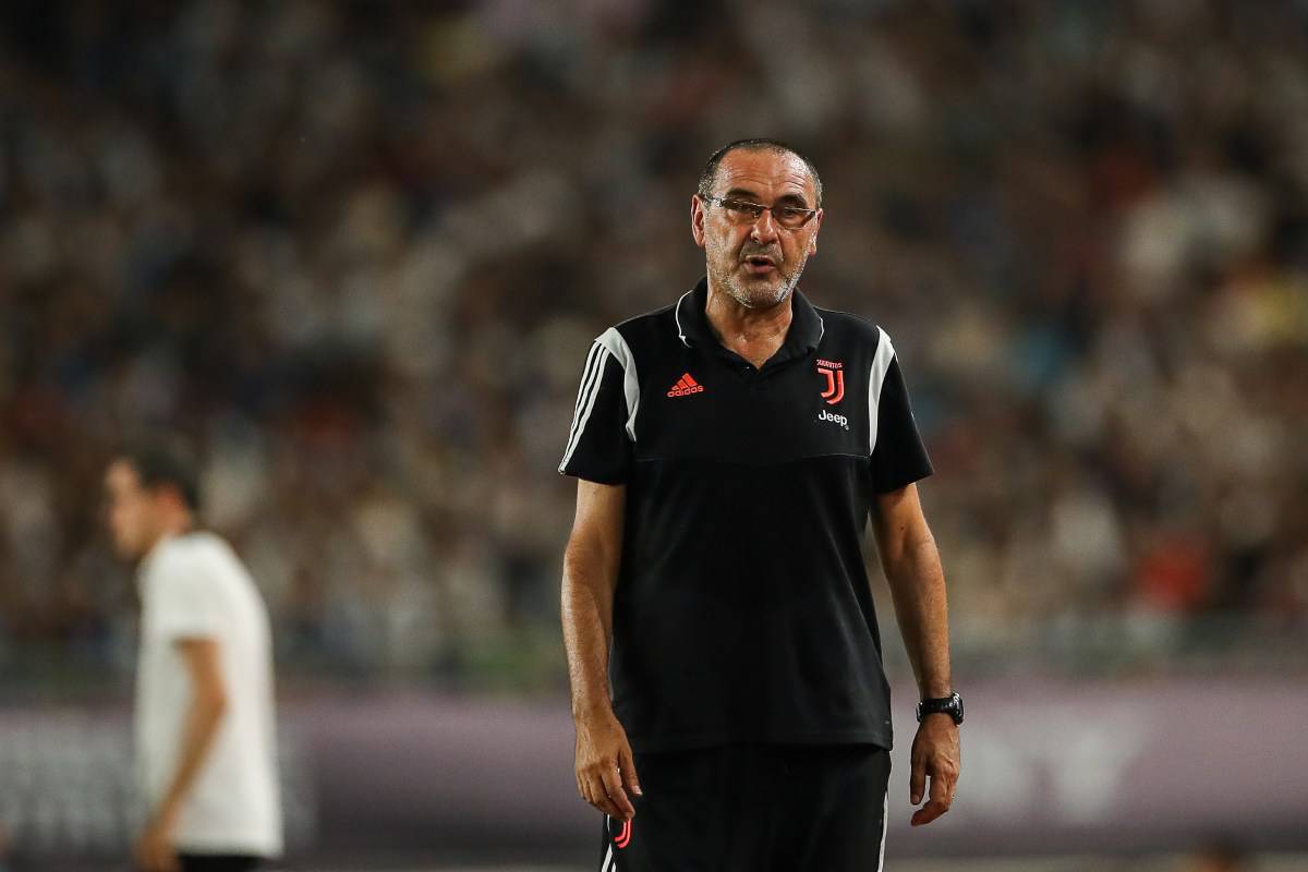 malore Maurizio Sarri Juventus