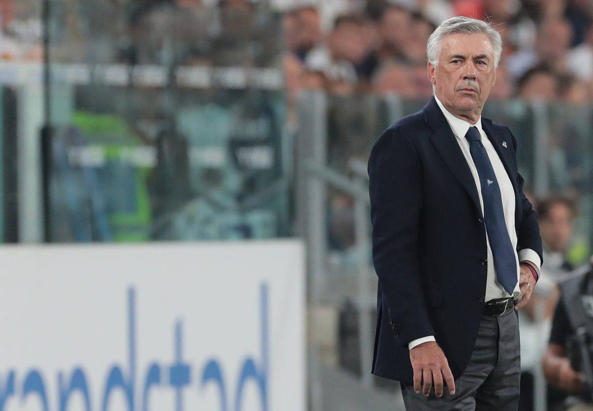 Carlo Ancelotti Juve Napoli