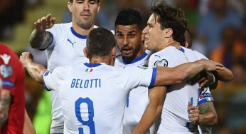 Liechtenstein-Italia 0-5, esordio con assist e vittoria per Di Lorenzo
