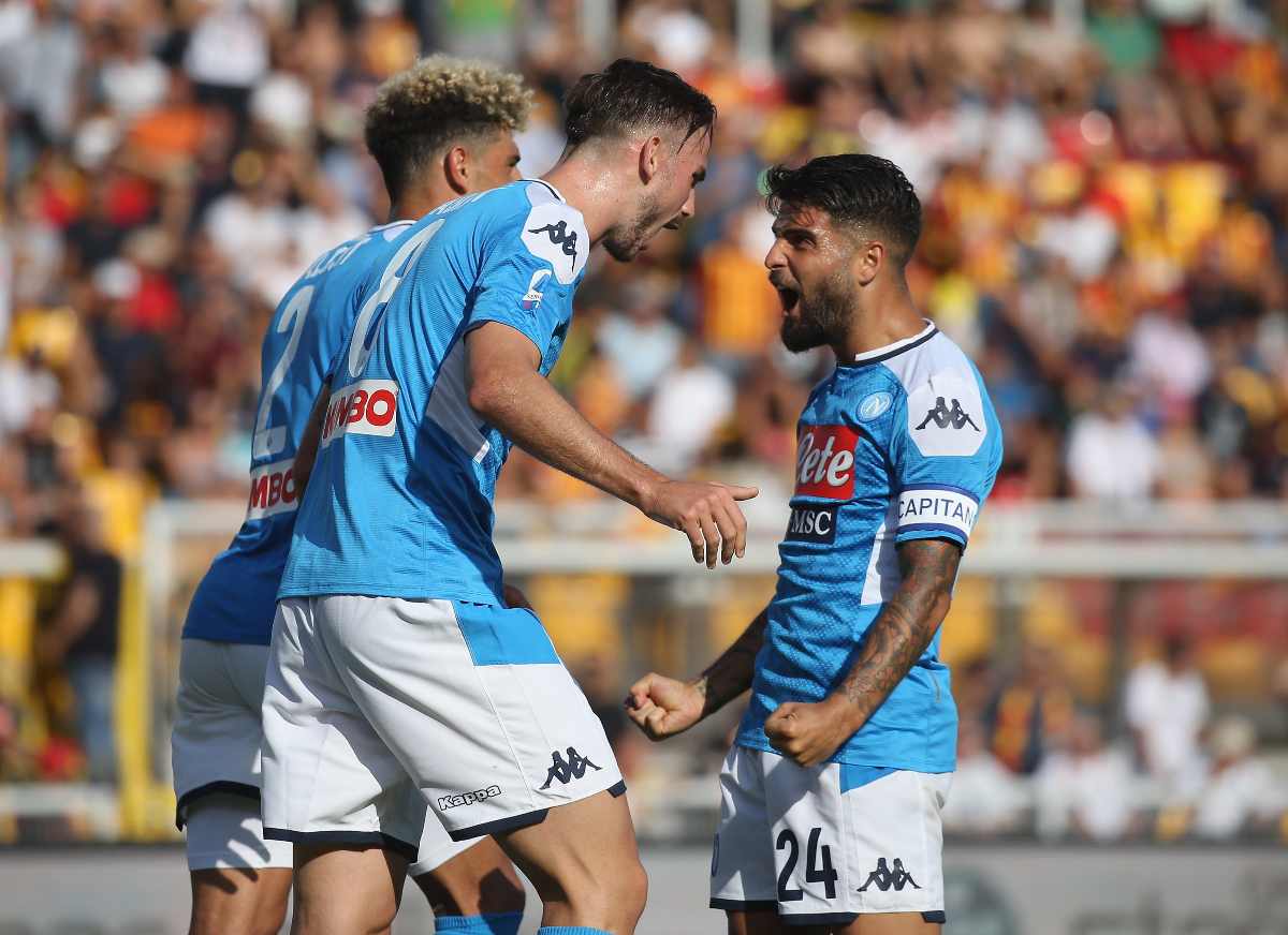 Insigne e Fabian Ruiz (Getty Images)