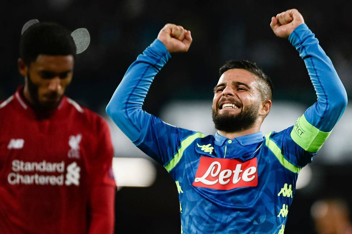 Napoli Liverpool Insigne curiosità