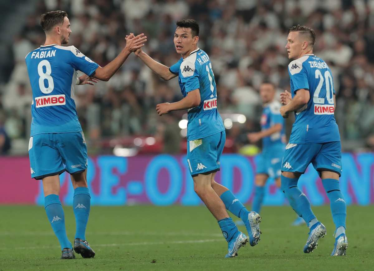 Lozano attaccante titolare Napoli