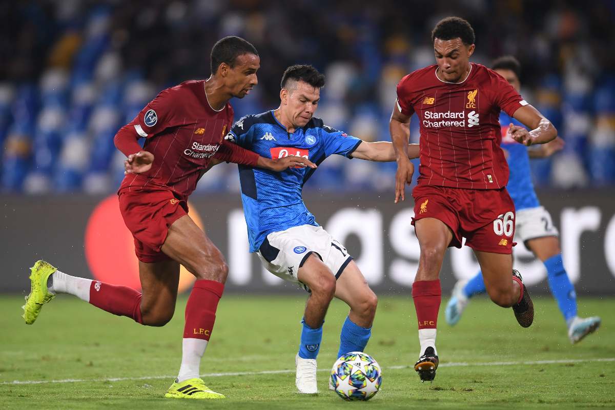 Lozano Vargas Napoli Liverpool