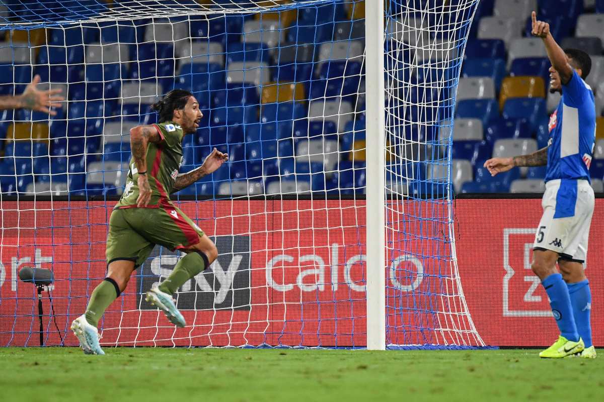 Lucas Castro gol Napoli