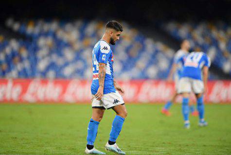 Napoli-Cagliari, Insigne (Getty Images)