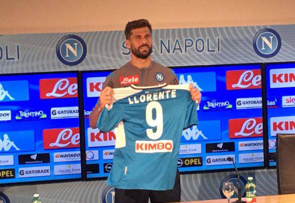 Llorente maglia napoli