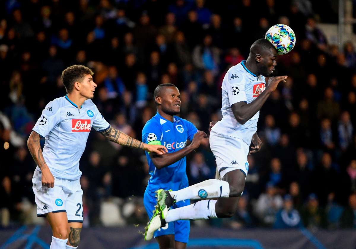 Genk-Napoli, Koulibaly (Getty Images)