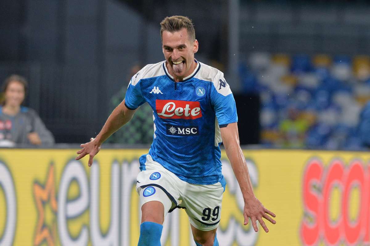 Milik Napoli infortuni