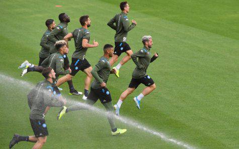 Allenamento Napoli