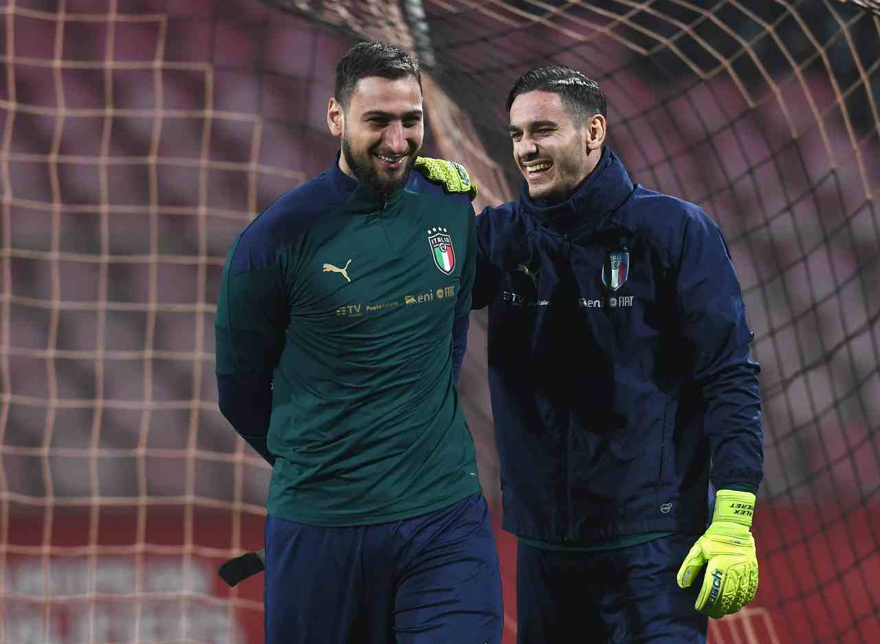 Donnarumma contro Meret