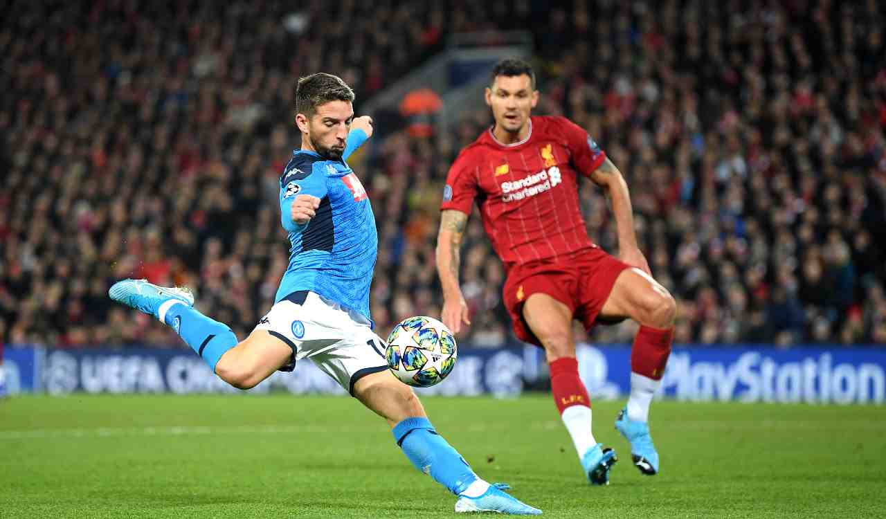 Liverpool Napoli pareggio