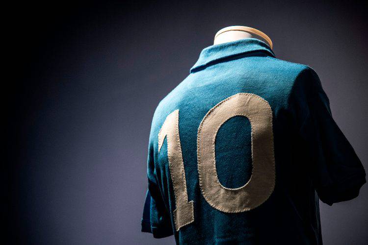 Maradona Napoli maglia Renica