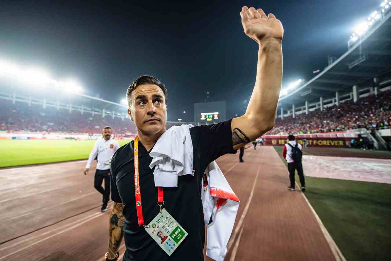 Cannavaro Guangzhou campione Cina