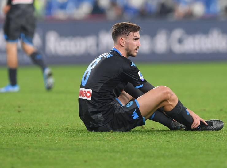 Fabian Ruiz dopo Napoli-Parma