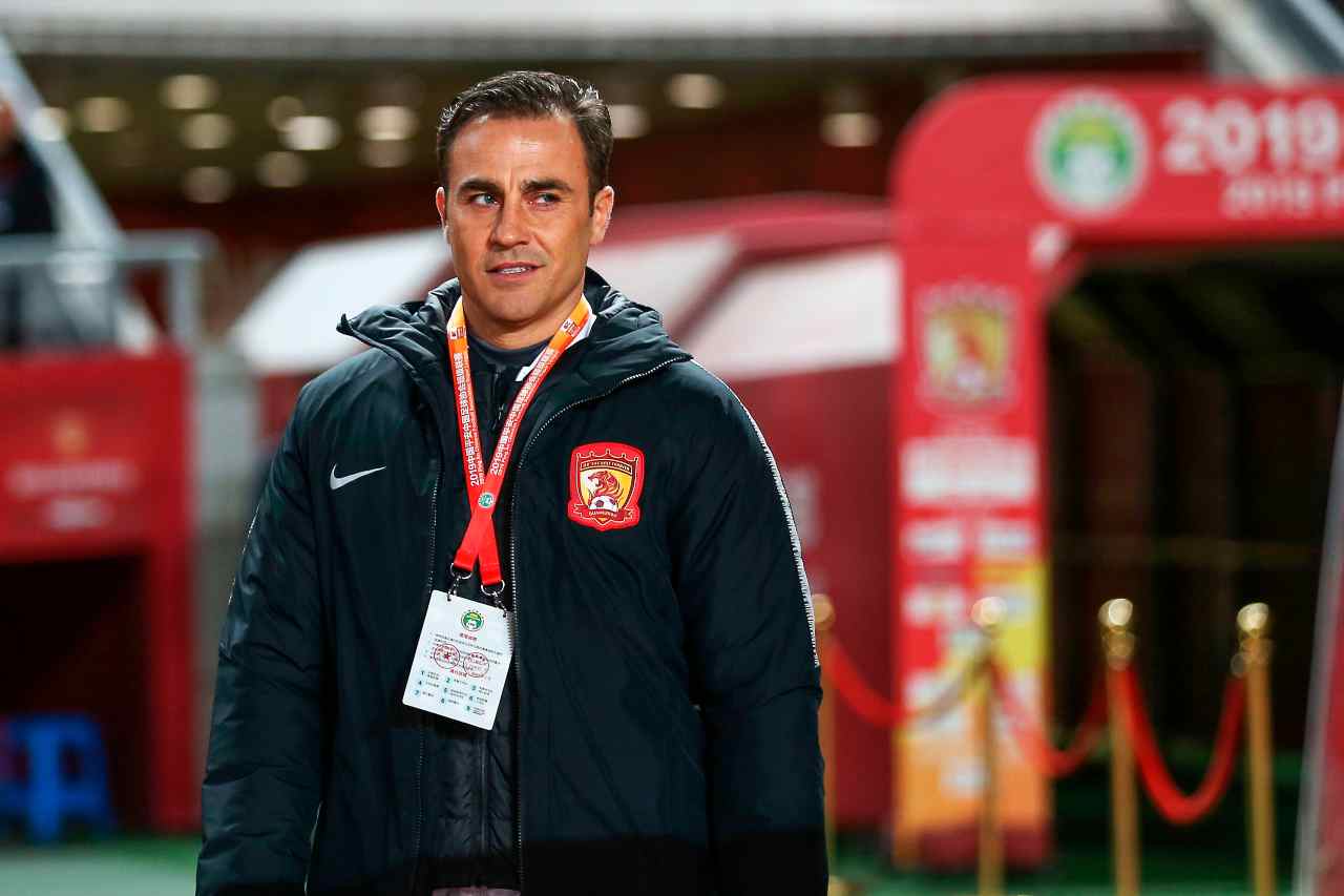 Cannavaro Guangzhou campione Cina