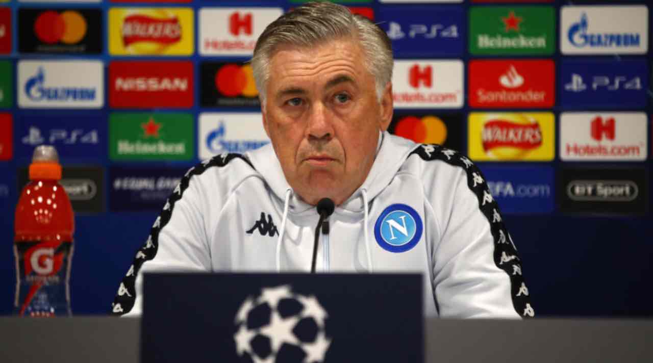 ancelotti conferenza napoli