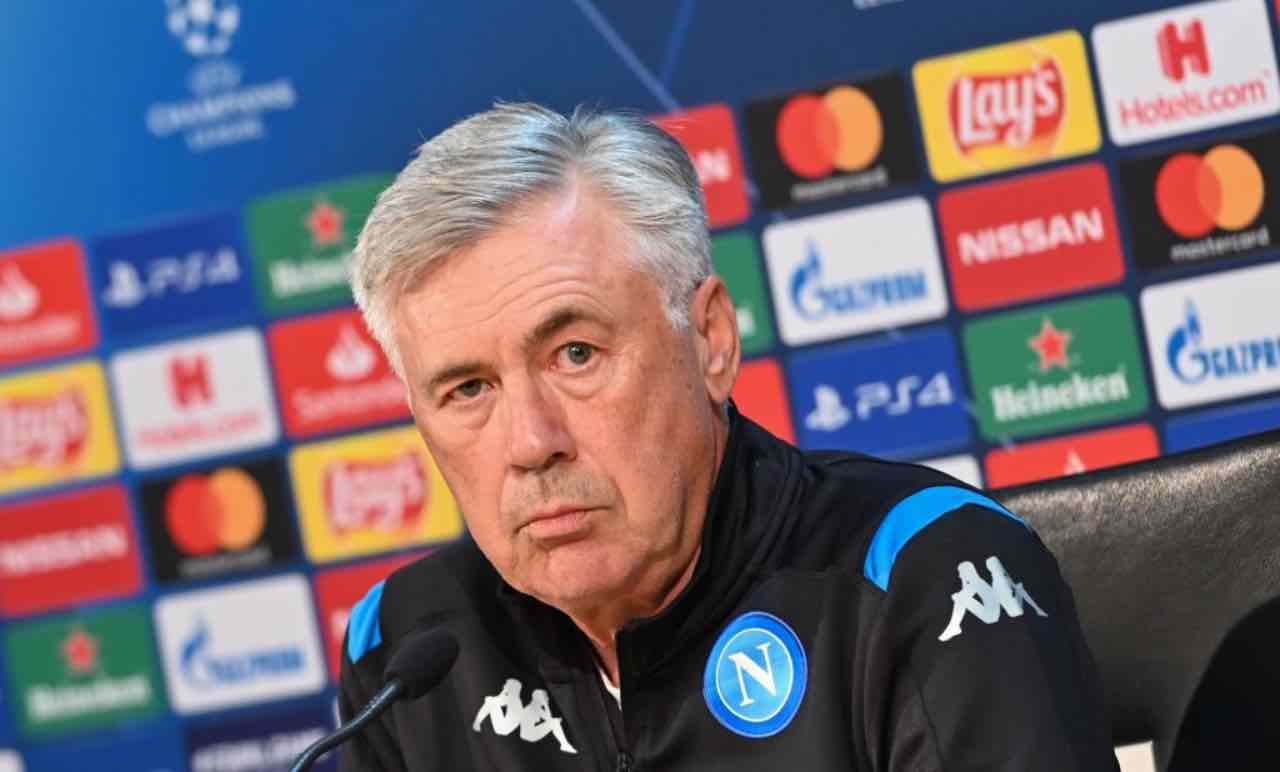 conferenza ancelotti napoli genk diretta