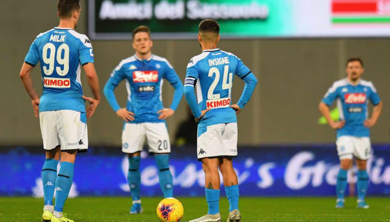 sassuolo napoli risultato