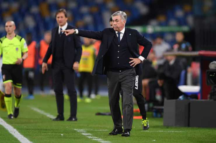 conferenza ancelotti napoli genk