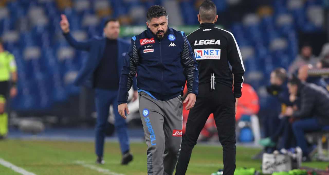 napoli parma gattuso tuta