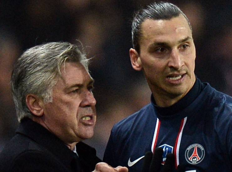 Ibrahimovic Ancelotti