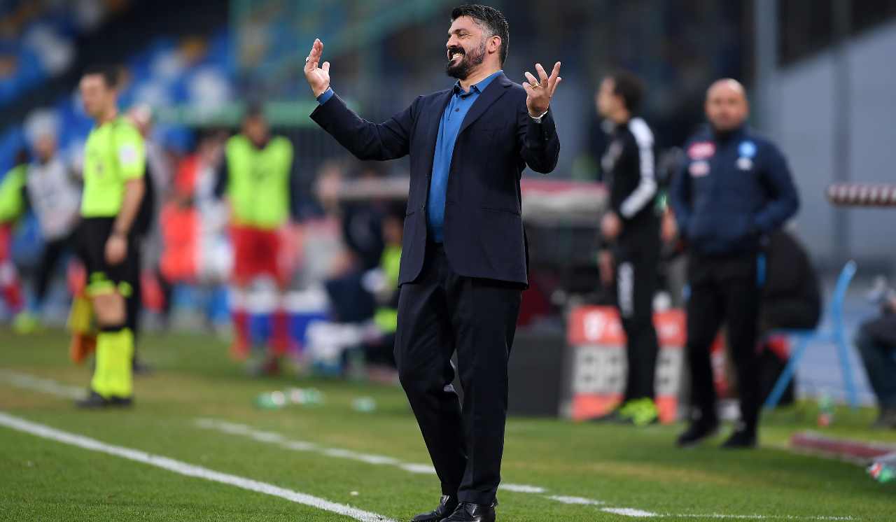 Gattuso Napoli Perugia