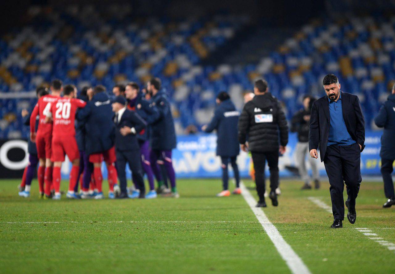 Gattuso Napoli Fiorentina