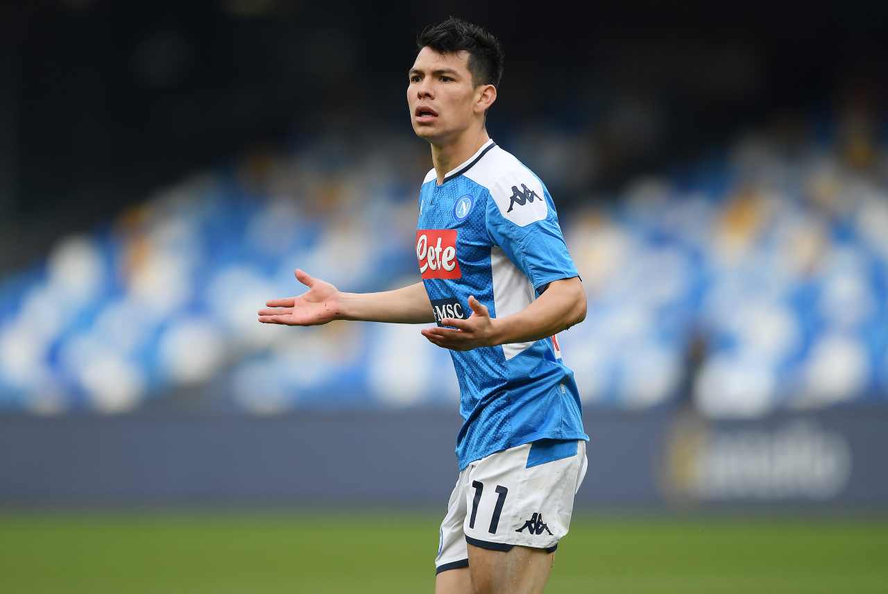 Lozano Napoli Juve