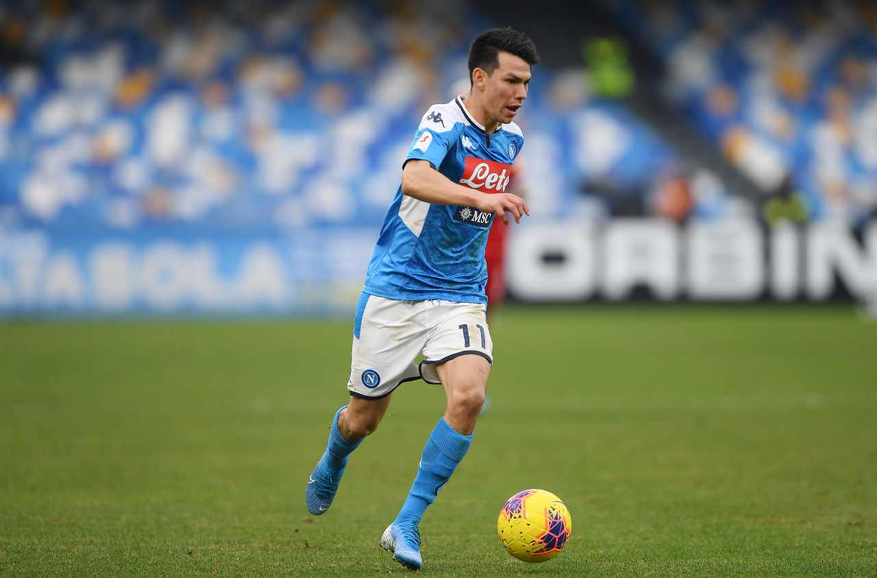 Probabili formazioni Parma Napoli Lozano