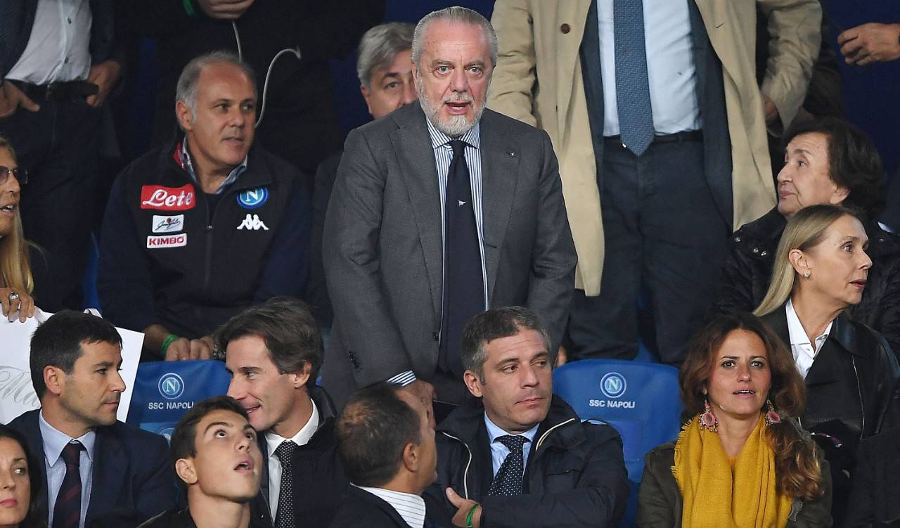 De Laurentiis al 'San Paolo'