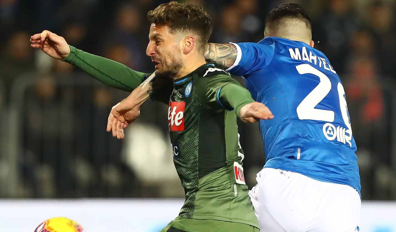 Napoli classifica legni Mertens