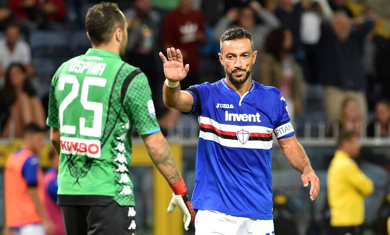 Quagliarella - Sampdoria Napoli