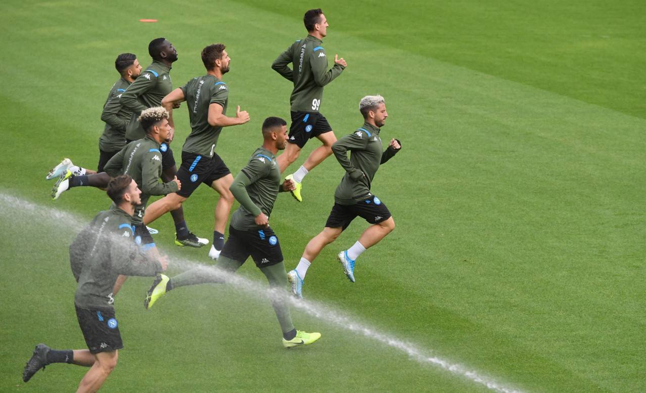 Allenamento Napoli