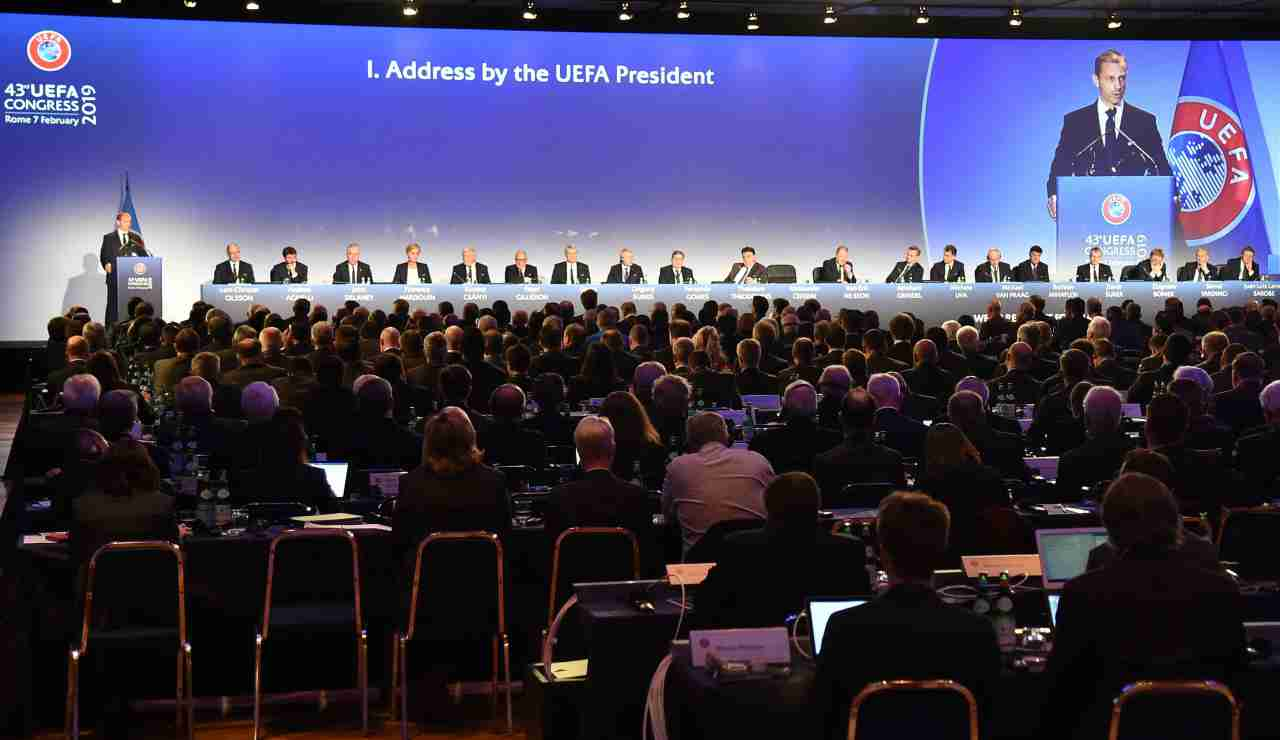 La Uefa propone ipotesi di ripresa