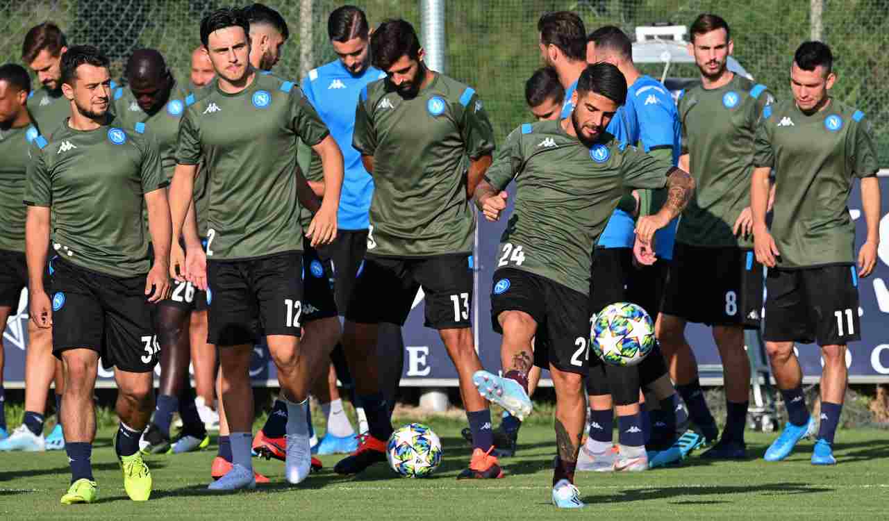 Napoli FIGC allenamenti