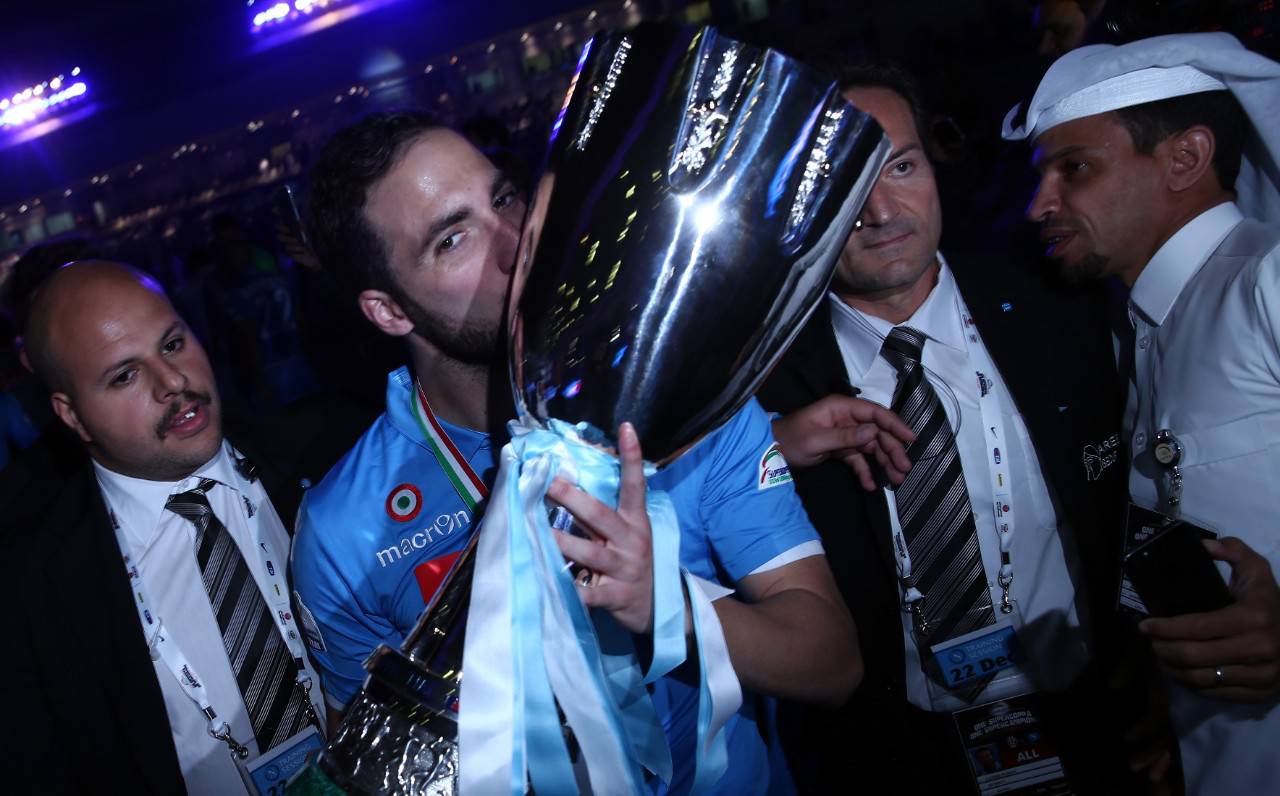 Higuain Supercoppa Doha