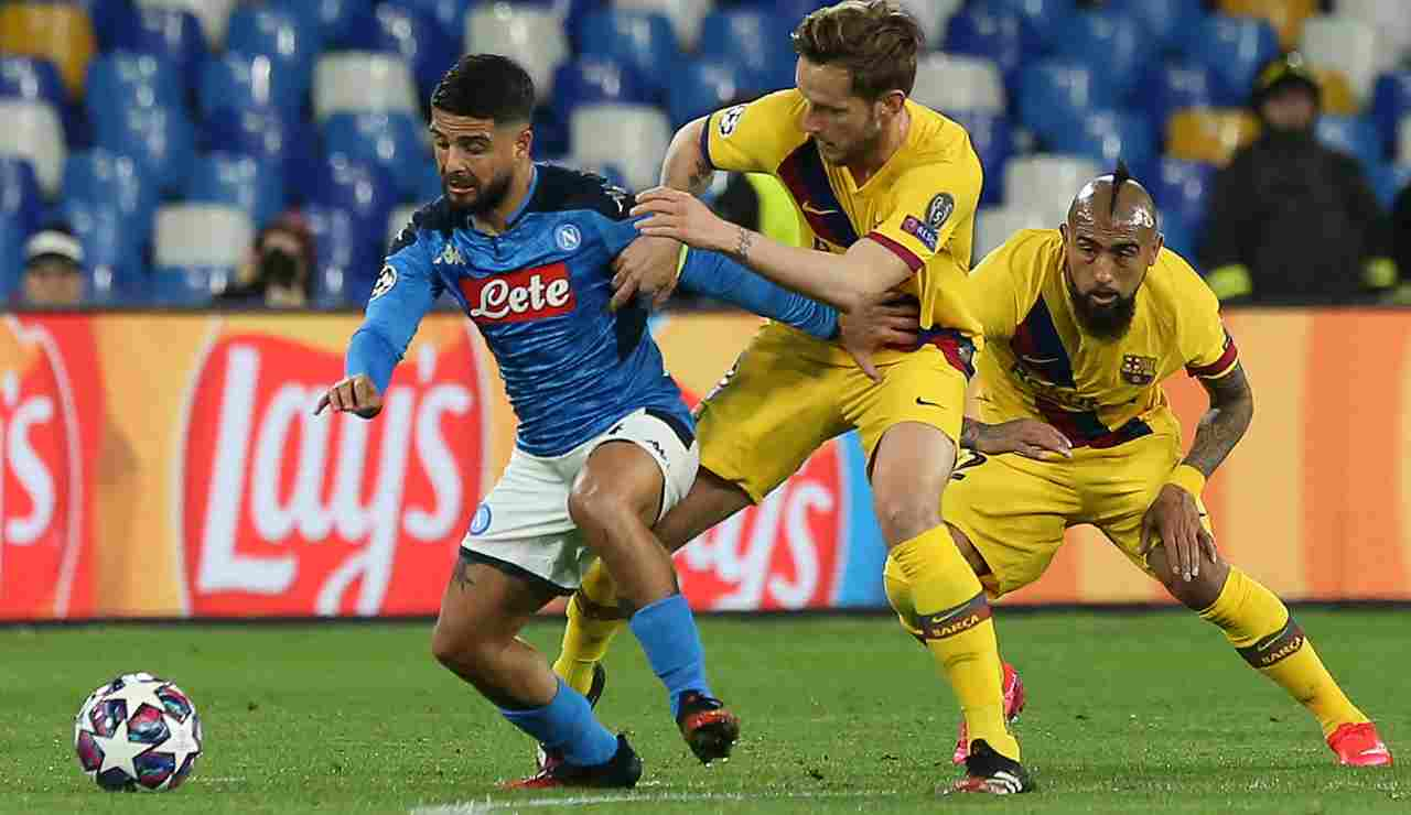 Rakitic Napoli scambio con Ruiz