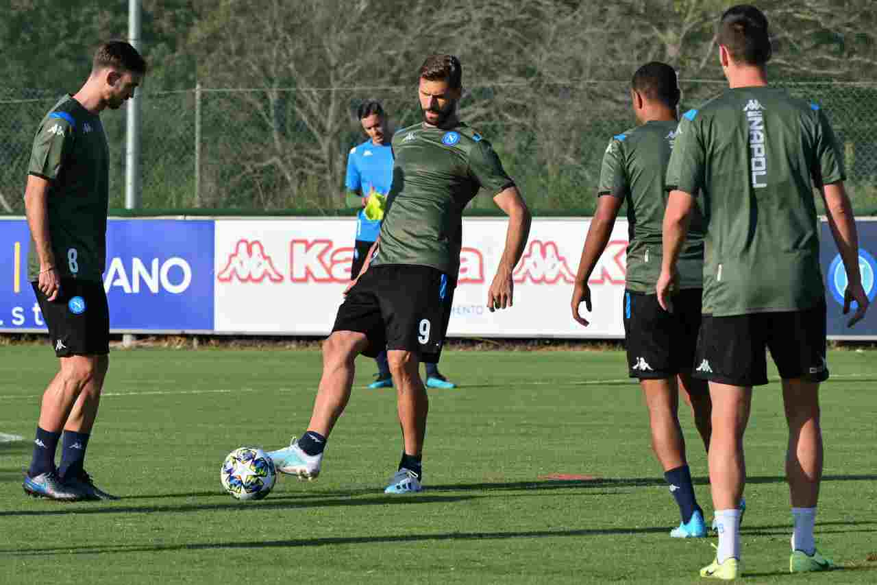 napoli castel volturno figc allenamenti