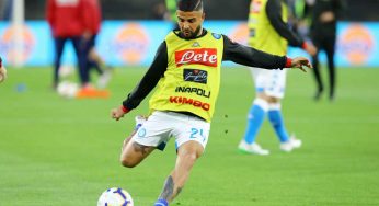 Napoli, si ritorna in campo dopo il riposo: ancora allenamenti individuali