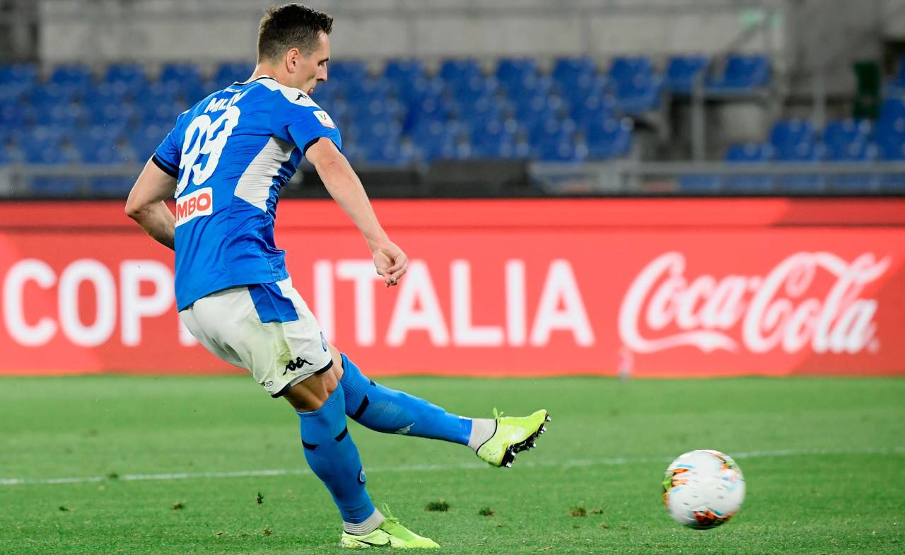 Milik scambio mercato Napoli